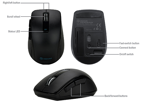 Voxicon Wireless Pro Mouse P25WL