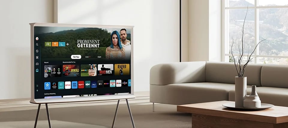 SAMSUNG LS01D THE SERIF 4K QLED SMART TV 2024