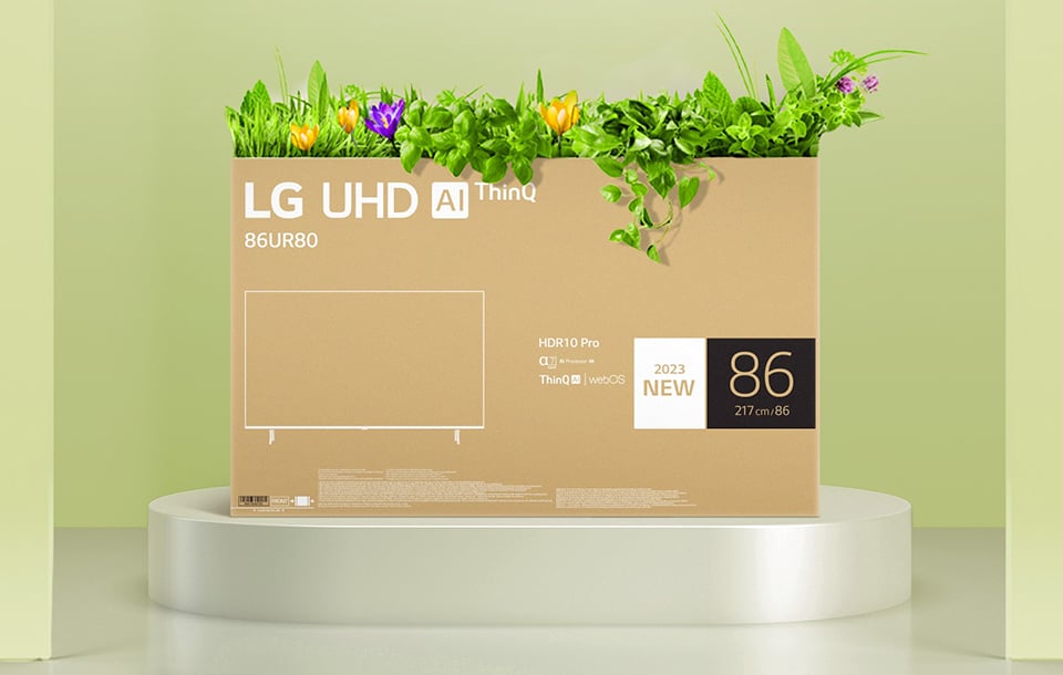 LG 75UR76006L 75" 4K LED SMART TV