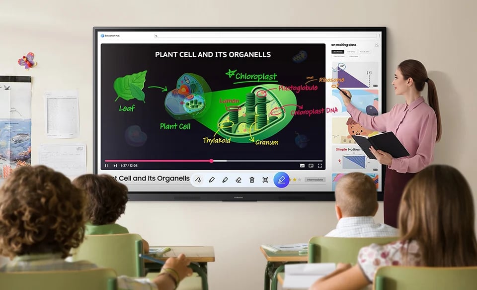 SAMSUNG WAF UHD TOUCH ANDROID INTERACTIVE DISPLAY