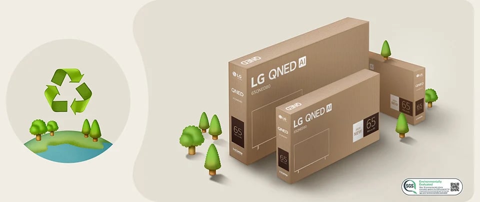LG QNED85T 4K QNED AI SMART-TV