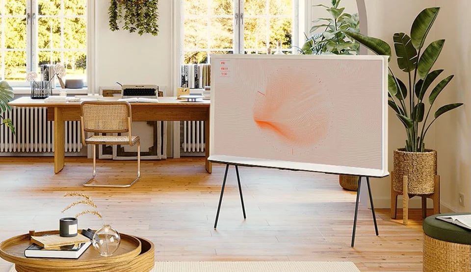 SAMSUNG LS01D THE SERIF 4K QLED SMART TV 2024