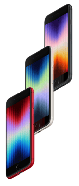 3 iPhones SE