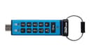 Kingston IronKey KeyPad 200 32GB USB-C Blauw