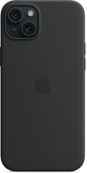 Apple Silikonskal med MagSafe iPhone 15 Plus Svart