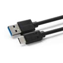 Microconnect USB3.2CA0.25 USB-kablar USB 3.2 Gen 2 (3.1 Gen 2) 0,25 m USB A USB C Svart 0.25m USB-A USB-C Svart