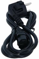 HPE virtajohto 1.8m C13 liitin CEE7/7 Musta