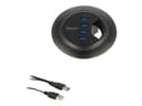 Delock 62868 interface hub USB 3.2 Gen 1 (3.1 Gen 1) Type-A 5000 Mbit/s Zwart USB 3.2 Gen 1 (3.1 Gen 1) Type-A USB 3.2 Gen 1 (3.1 Gen 1) Type-A