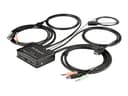 Startech 2 Port HDMI KVM Switch USB 4K60hz Os Independent - (Löytötuote luokka 2) 