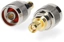 Nedis Sma Male To N Male Adapter Gold/silver Plated 50ohm 2- 
