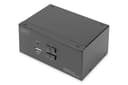 Digitus KVM Switch 2-Port Dual Display 4K DisplayPort 