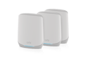 Netgear Orbi RBK763S Tri-band (2.4 GHz / 5 GHz / 5 GHz) Wi-Fi 6 (802.11ax) Hvit 7 Innvendig lys 