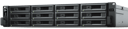Synology RX1223RP harddiskkabinett HDD/SSD-kabinett Sort 2.5/3.5" 