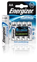 Energizer Batteri Ultimate Lithium AA/LR6 4-Pack 