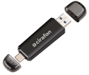 Cirafon Minneskortsläsare USB-A+USB-C 