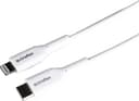 Cirafon USB-C til Lightning Hurtiglade-kabel – for iPhone/iPad 1m Hvit
