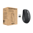Logitech MX Anywhere 3S For Business RF trådløs + Bluetooth Mus Grafitt