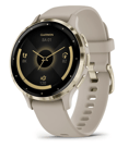 Garmin Venu 3s Harmaa Kulta