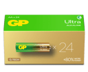 GP Ultra Alkaline AA/LR6-batterier, 24-pakning 