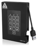 Apricorn Padlock fortress 500GB Musta