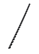 Leitz Plastspiral 6mm Svart 100st 