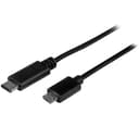 Startech USB 2.0 TYPE C - Micro USB 1M 1m USB C Micro-USB B Sort