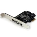 Startech 2 Port PCI Express SATA 6 Gbps eSATA Controller Card 