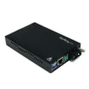 Startech StarTech.com ET90110SC2 mediakonverterare för nätverk 200 Mbit/s 1310 nm Flerläge Svart 