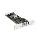 Startech 4 Port PCI Express USB 3.0 Card W/ 4 Dedicated Channels 