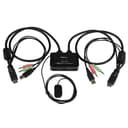 Startech 2 Port USB HDMI Cable KVM Switch w/ Audio and Remote Switch 