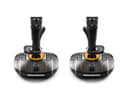 Thrustmaster T.16000M FCS Space Sim Duo Oransje Sort