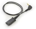 Poly Headset-adapter Svart