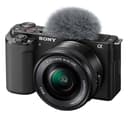 Sony ZV-E10L-vlogikamera + 16–50 mm:n objektiivi 