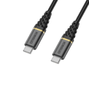 Otterbox USB-C till USB-C-kabel Premium 1m USB C USB C Svart