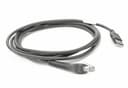 Zebra Kaapeli USB 2.1m Suojattu Suora 2.1m USB EAS Musta