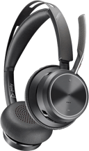 HP Poly Voyager Focus 2 USB Type-C / USB Type-A UC Musta