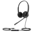 Yealink UH34 SE Stereo/Dual Teams USB-C Headset Bedraad Hoofdband Oproepen/muziek USB Type-C Zwart Stereo USB-C Zwart