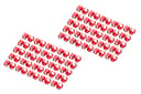 Digitus Color Clips Red 100pcs For Patch Cable 