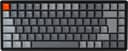 Keychron K2 RGB Aluminum Hot-Swap Red (Version 2) Gateron Red Nordisk
