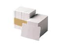 Zebra Plastic Card White 30 Mil - 500pcs 