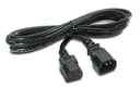 APC Strömkabel 2.5m C14 coupler C13 coupler Svart