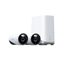 Eufy eufyCam E330 IP-Security Camera Outdoor 4K Wall White 2-Pack + NVR - (Fyndvara klass 2) 