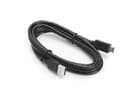 Zebra USB cable USB A USB C Zwart