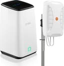 Zyxel Nebula FWA510 5G WiFi 6 Router + XPOL-24 4X4 5G/4G Antenna 