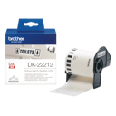 Brother Tape 62mm Zwart/Wit 