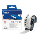 Brother Tape Paperi 29mm x 30.5m Musta/Valkoinen 