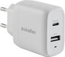Cirafon Wall Charger 32w Usb C+a Pd/qc3.0 White#and Wit