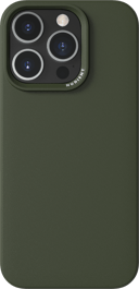 Nudient Thin Case iPhone 16 Pro Grön