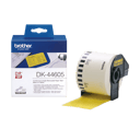 Brother Etiketter Kontinuerligt Papper 62mm 30,5m Gul 