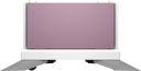 HP Förvaringsställ (Aurora Purple) - Color LaserJet 5800DNZF MFP 